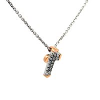 Collana Baraka Uomo in Oro bianco Diamante 0.26 Ct BARAKA21595 - BARAKA21595